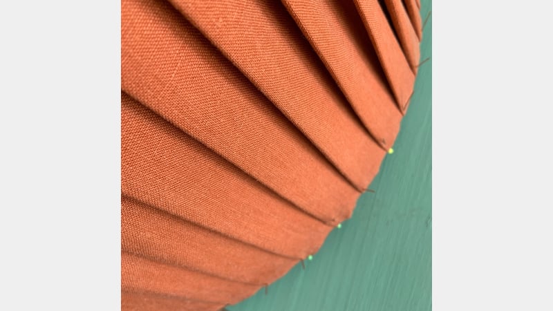 Eloise Scotland orange lampshade