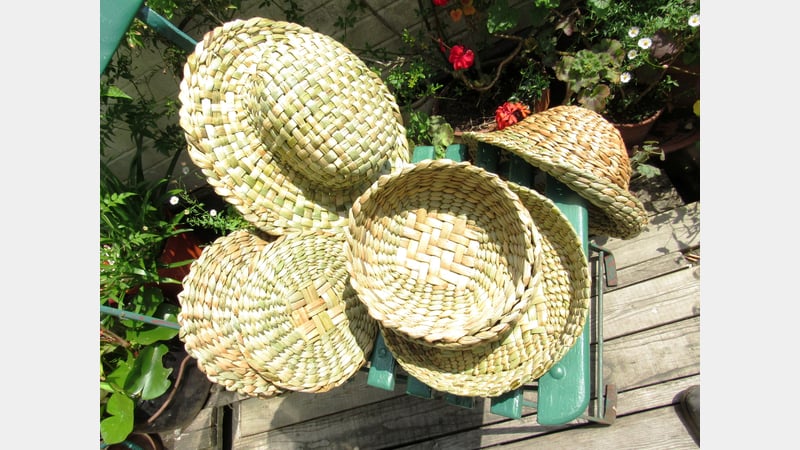 John Page, hats and mats