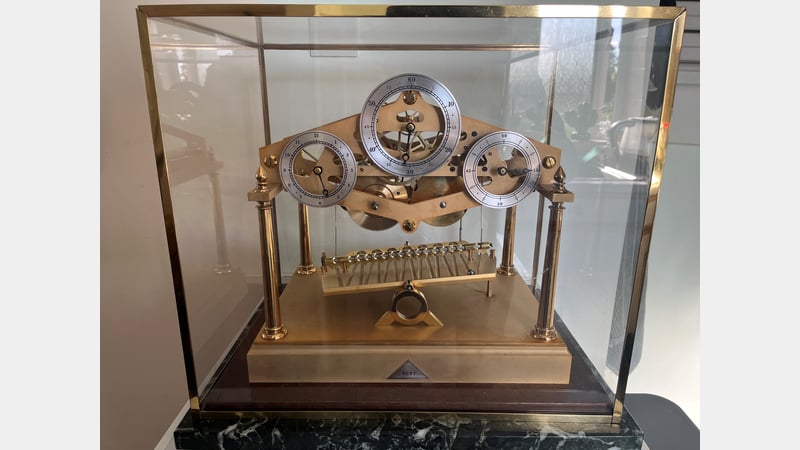 Dent congreve clock recently purchased and worked on this one while at Dents in 1980