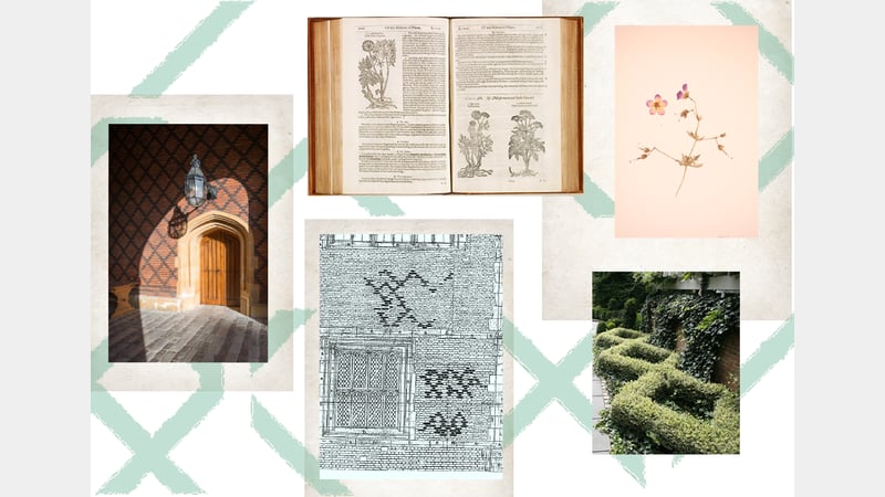 'Patterns of the Past' mood board