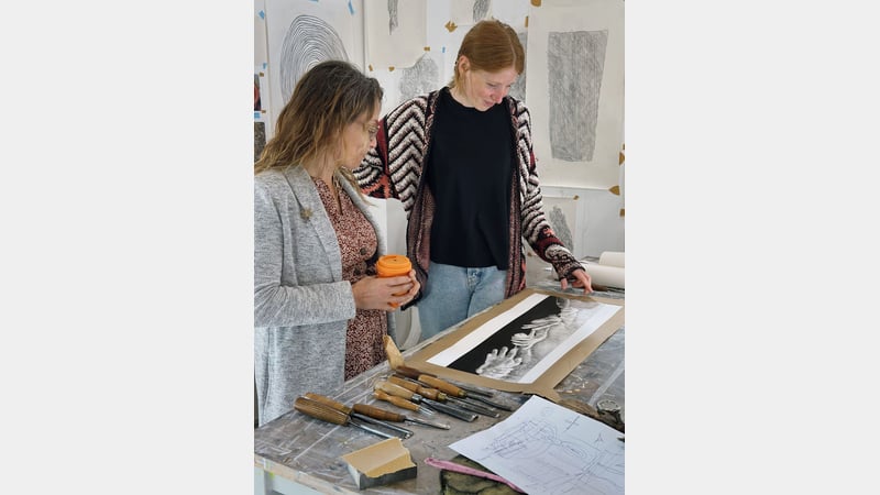 Anoushka Cole at West Dean College