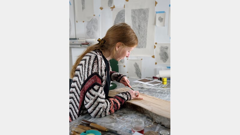 Anoushka Cole at West Dean College