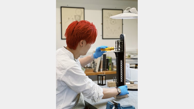 Japanese clock conservation project