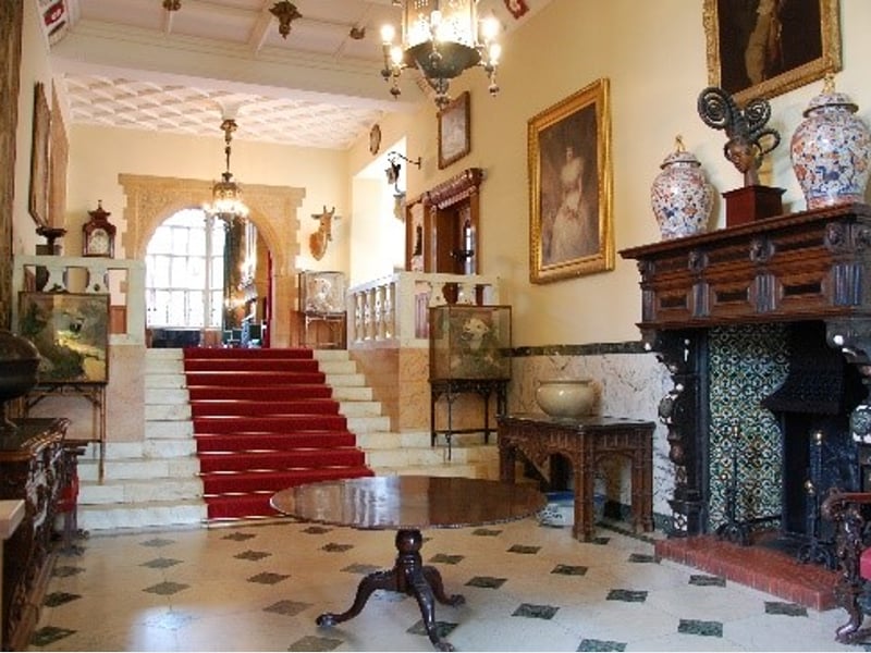 The Marble Hall at West Dean College of Arts and Conservation