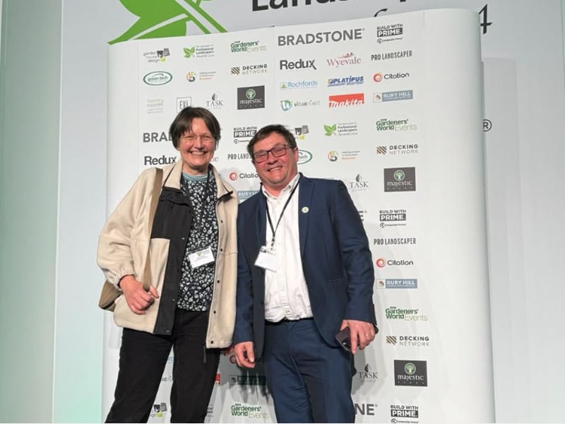 Jane Ashley at Association of Professional Landscapers