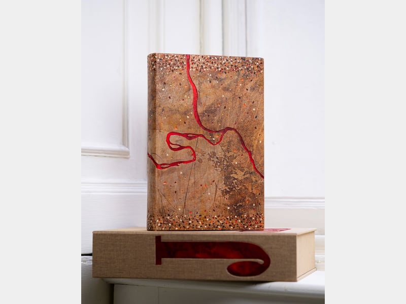 Percival Everett’s James by designer Kate Holland. © Ben Watkins for the Booker Prize Foundation