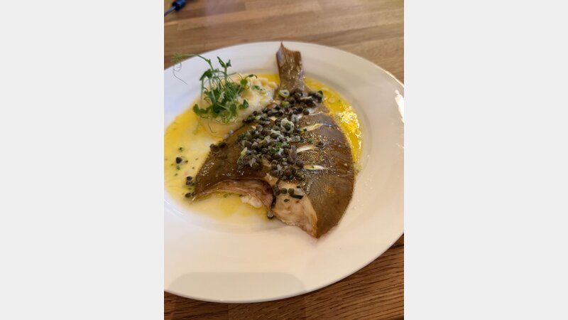 Pan roasted Plaice