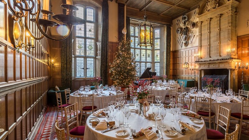 West Dean Festive Dining and House Tour- Oak Hall