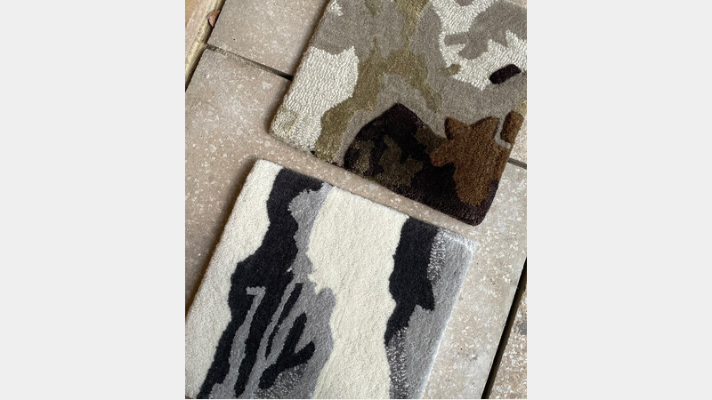 Maríanna Interior Design student, rug design for Jacaranda Carpets