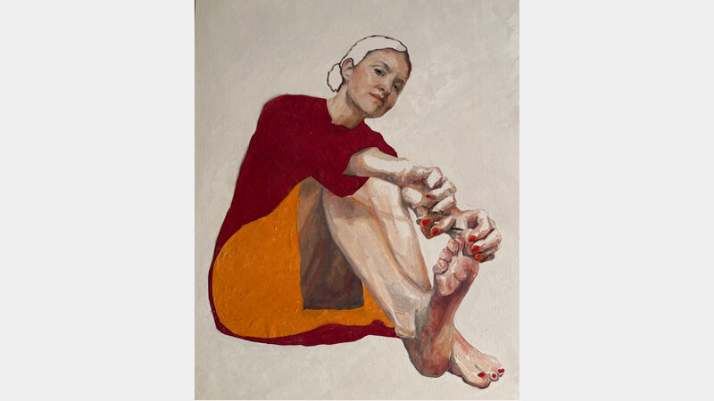 Lizzie Patterson on Portrait Artist of the Year