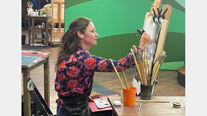 Lizzie Patterson on Portrait Artist of the Year