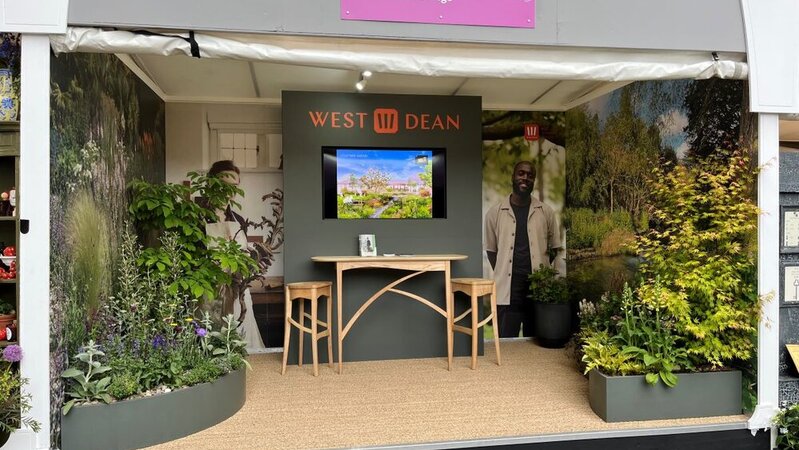 West Dean’s stand at Chelsea Flower Show  