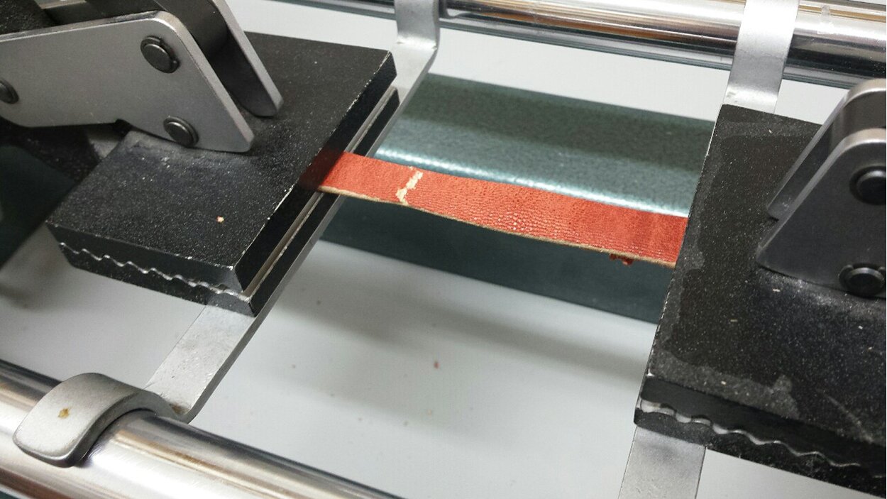 Tensometer Test Tensile Testing of Leather