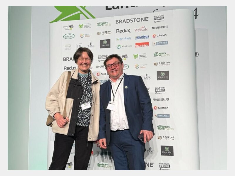 Jane Ashley at Association of Professional Landscapers