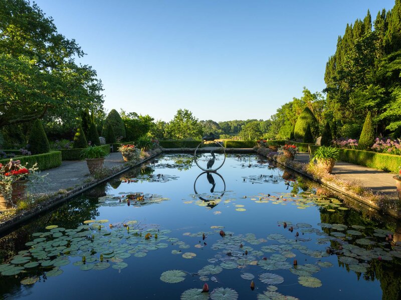 Borde Hill. West Dean partner garden