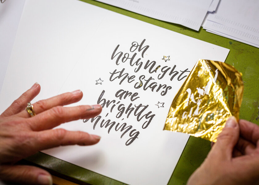 Christmas Calligraphy Workshop and Festive Lunch