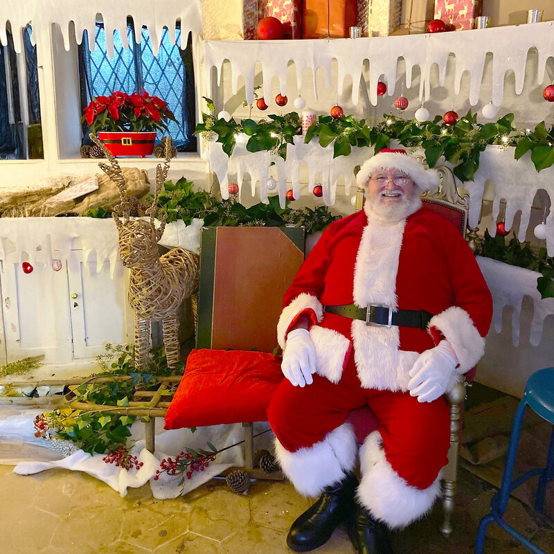 Meet Father Christmas West Dean Grotto