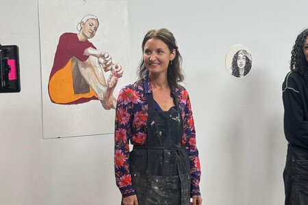 Lizzie Patterson on Portrait Artist of the Year