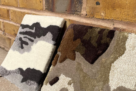 Maríanna winning rug design in the Jacaranda & KLC design competition